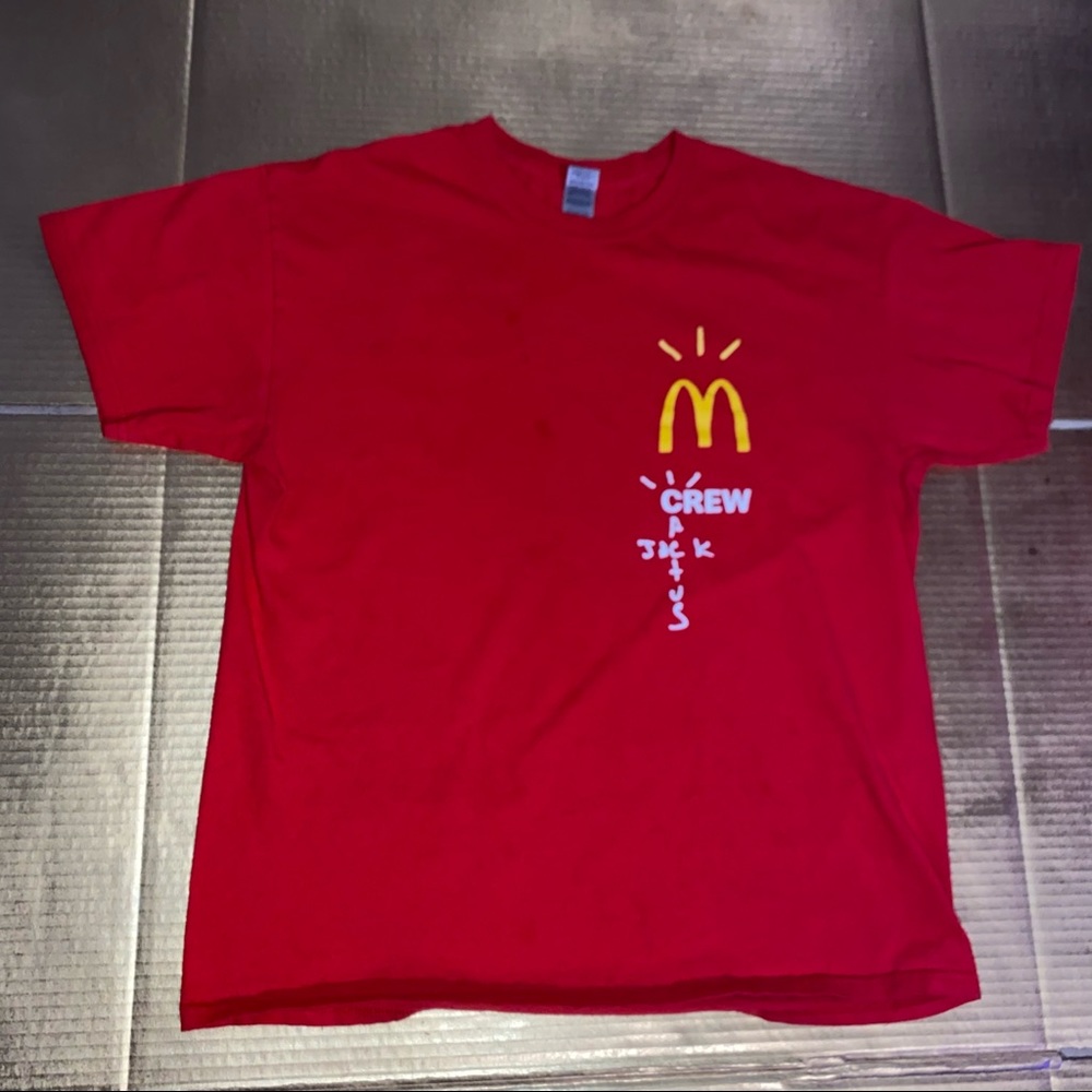 Cactus jack x McDonald’s crew tee shirt